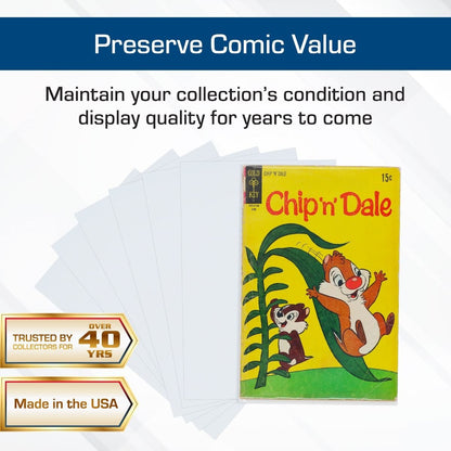 BCW Silver Comic Book Boards (100 Pack) 722626903601 at King Card Canada