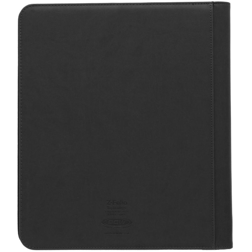 BCW Z - Folio LX 9 - Pocket Zippered Toploader Binder 722626044847 at King Card Canada