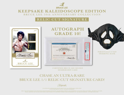 Bruce Lee 50th Anniversary Keepsake Kaleidoscope Edition  at King Card Canada