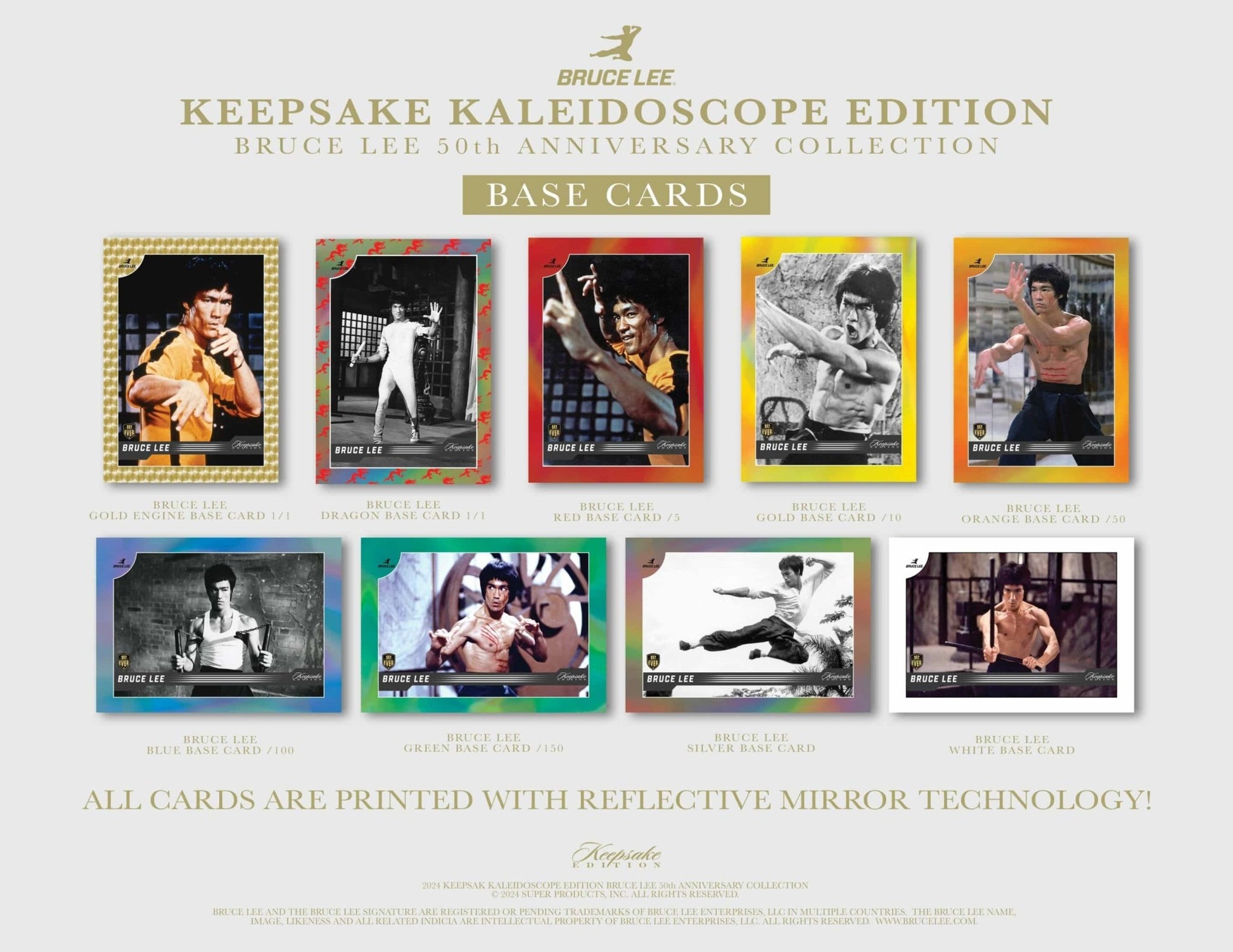 Bruce Lee 50th Anniversary Keepsake Kaleidoscope Edition  at King Card Canada