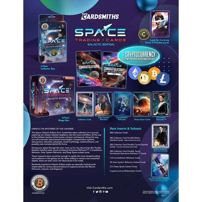 Cardsmiths Currency Space: Galactic Edition Trading Cards Collector Box 840282629175 at King Card Canada