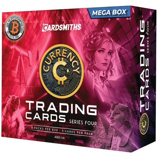 Cardsmiths Currency Trading Cards Series 4 Mega Box at King Card Canada