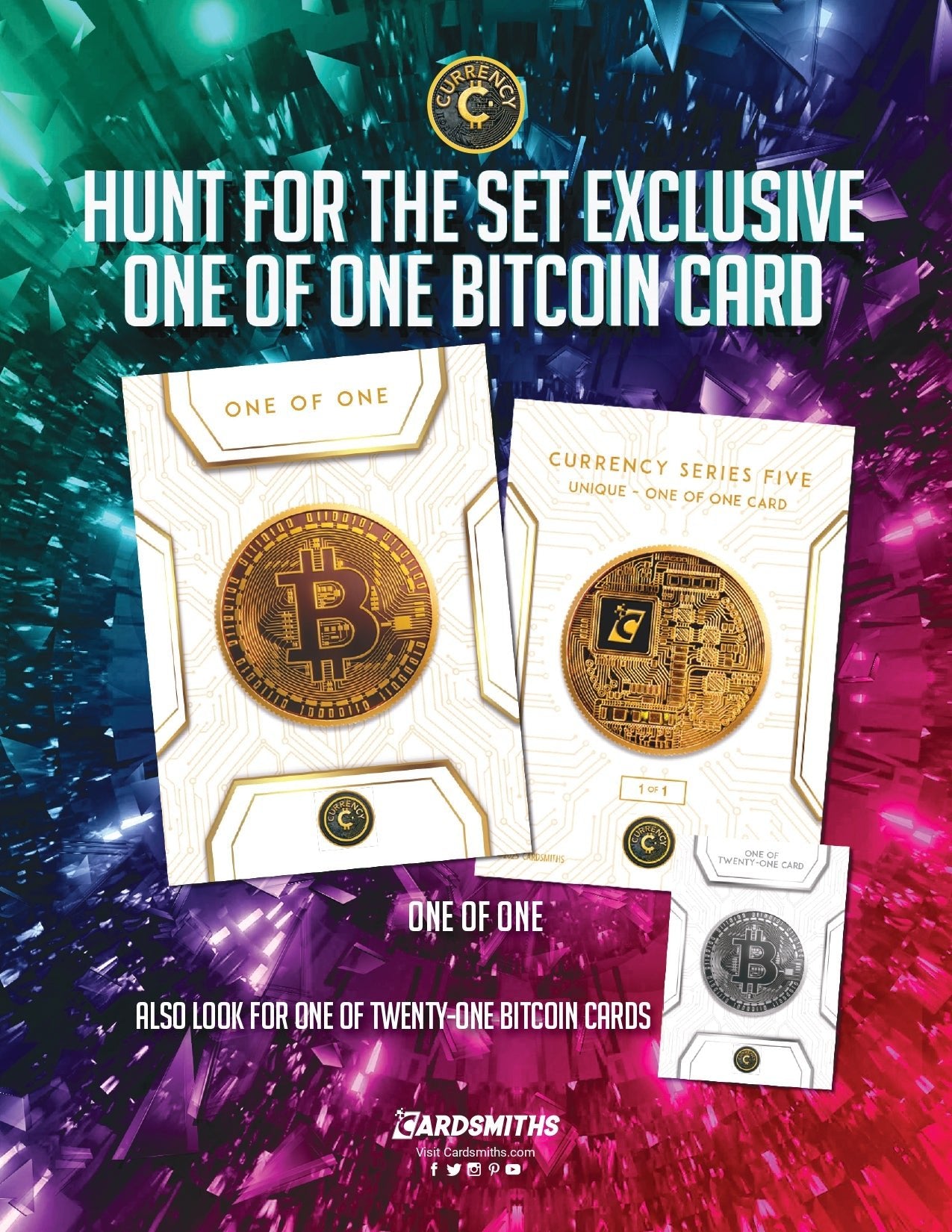 Cardsmiths Currency Trading Cards Series 5 Collector Box 840282637750 at King Card Canada