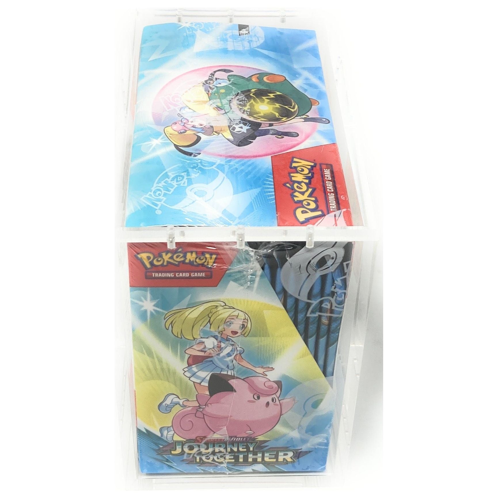 Clear Acrylic Protector Display Case for Pokemon Booster Box at King Card Canada