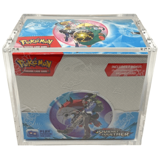 Clear Acrylic Protector Display Case for Pokemon Booster Box at King Card Canada