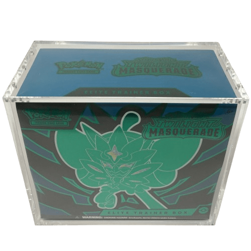 Clear Acrylic Protector Display Case for Pokemon ETB at King Card Canada