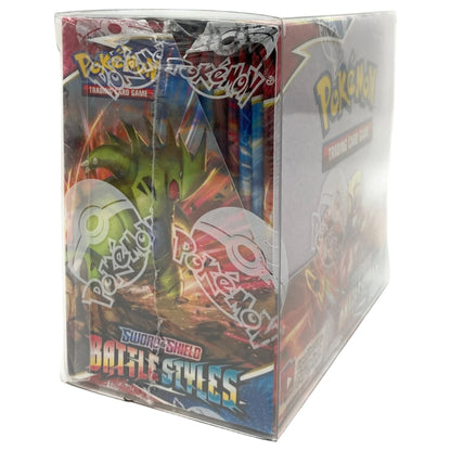 Clear Plastic Protector Case for Pokemon Booster Box at King Card Canada