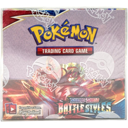 Clear Plastic Protector Case for Pokemon Booster Box at King Card Canada
