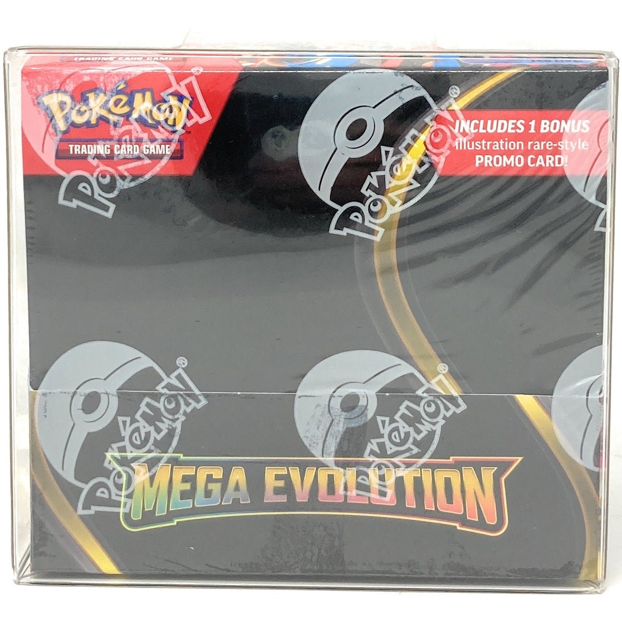 Clear Plastic Protector Case for Pokemon Booster Box with UV Protection  at King Card Canada