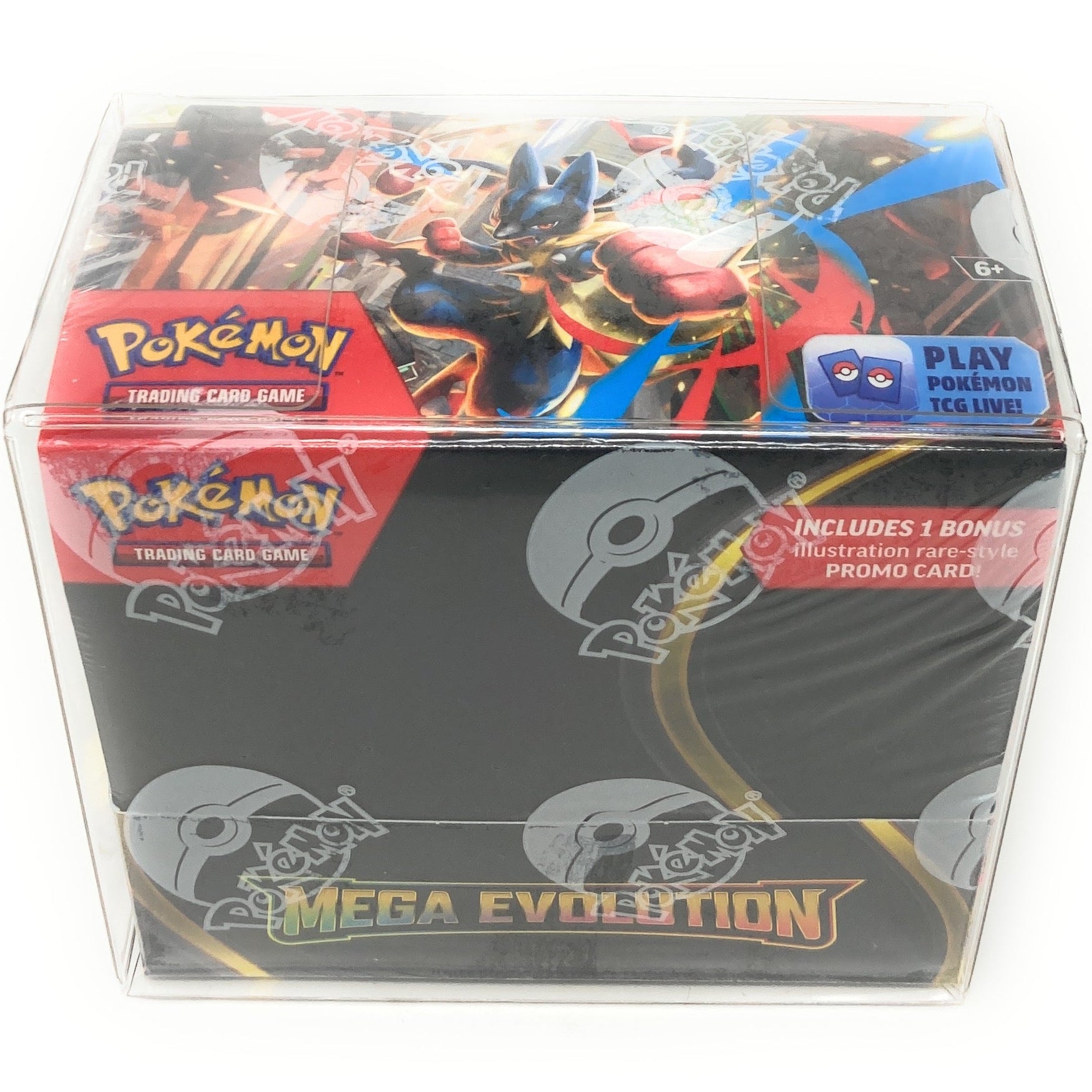 Clear Plastic Protector Case for Pokemon Booster Box with UV Protection  at King Card Canada