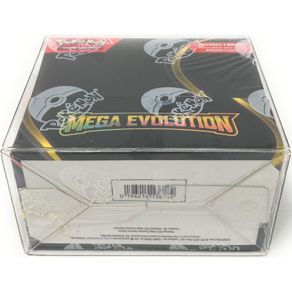 Clear Plastic Protector Case for Pokemon Booster Box with UV Protection  at King Card Canada