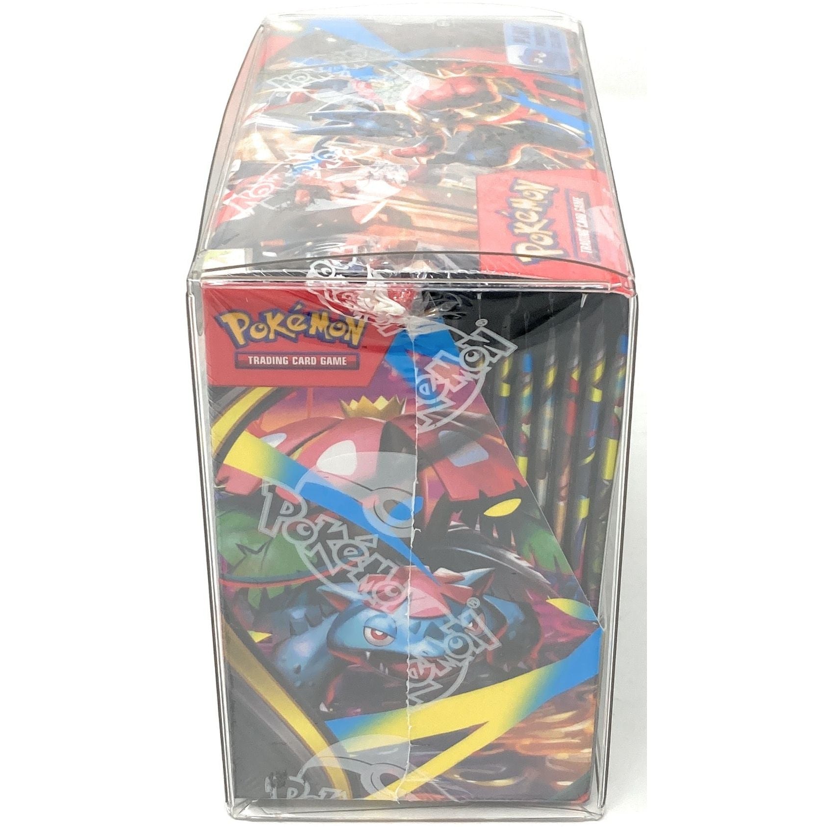 Clear Plastic Protector Case for Pokemon Booster Box with UV Protection  at King Card Canada