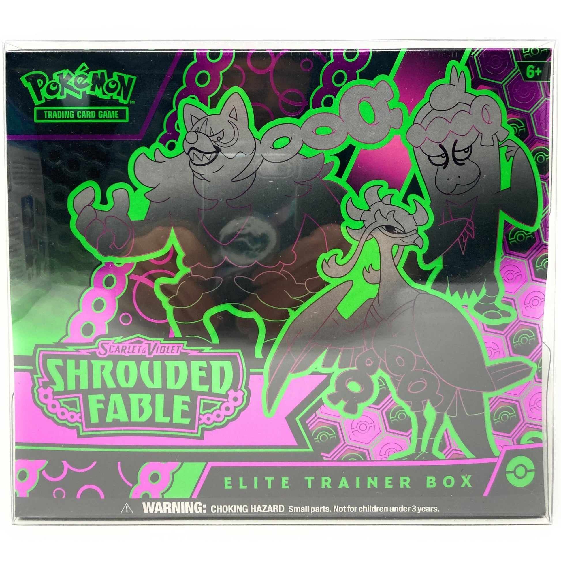Clear Plastic Protector Case for Pokemon ETB at King Card Canada