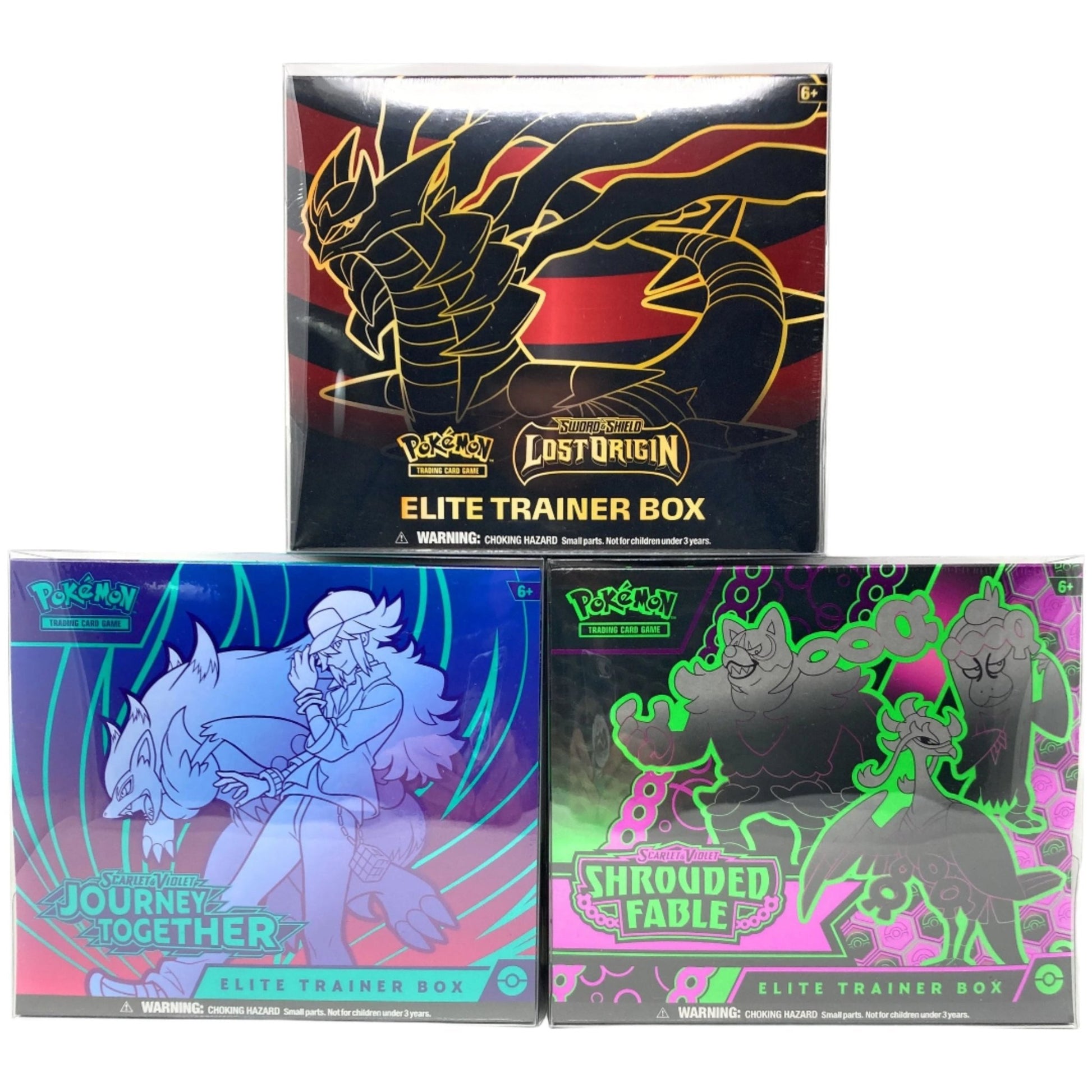 Clear Plastic Protector Case for Pokemon ETB at King Card Canada