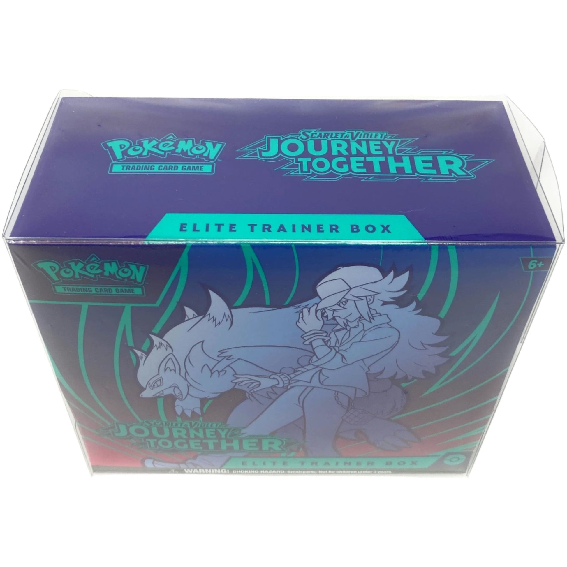 Clear Plastic Protector Case for Pokemon ETB at King Card Canada