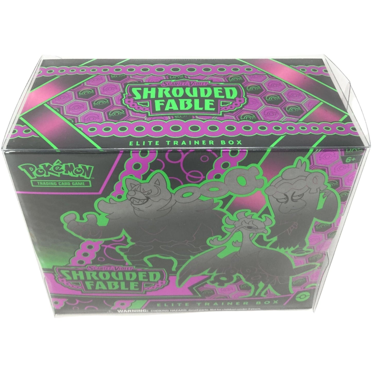 Clear Plastic Protector Case for Pokemon ETB at King Card Canada