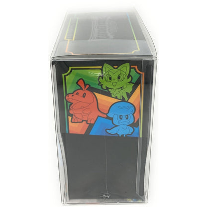 Clear Plastic Protector Case for Pokemon ETB with UV Protection  at King Card Canada