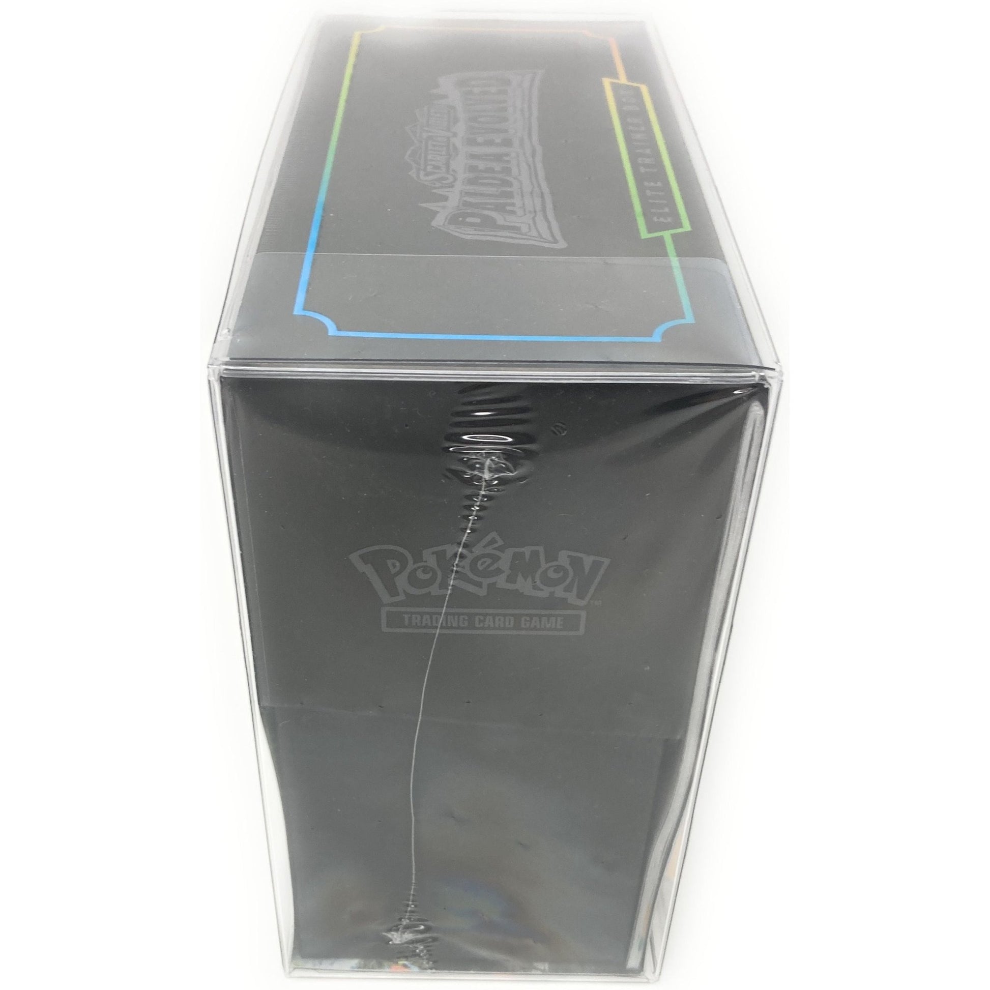 Clear Plastic Protector Case for Pokemon ETB with UV Protection  at King Card Canada