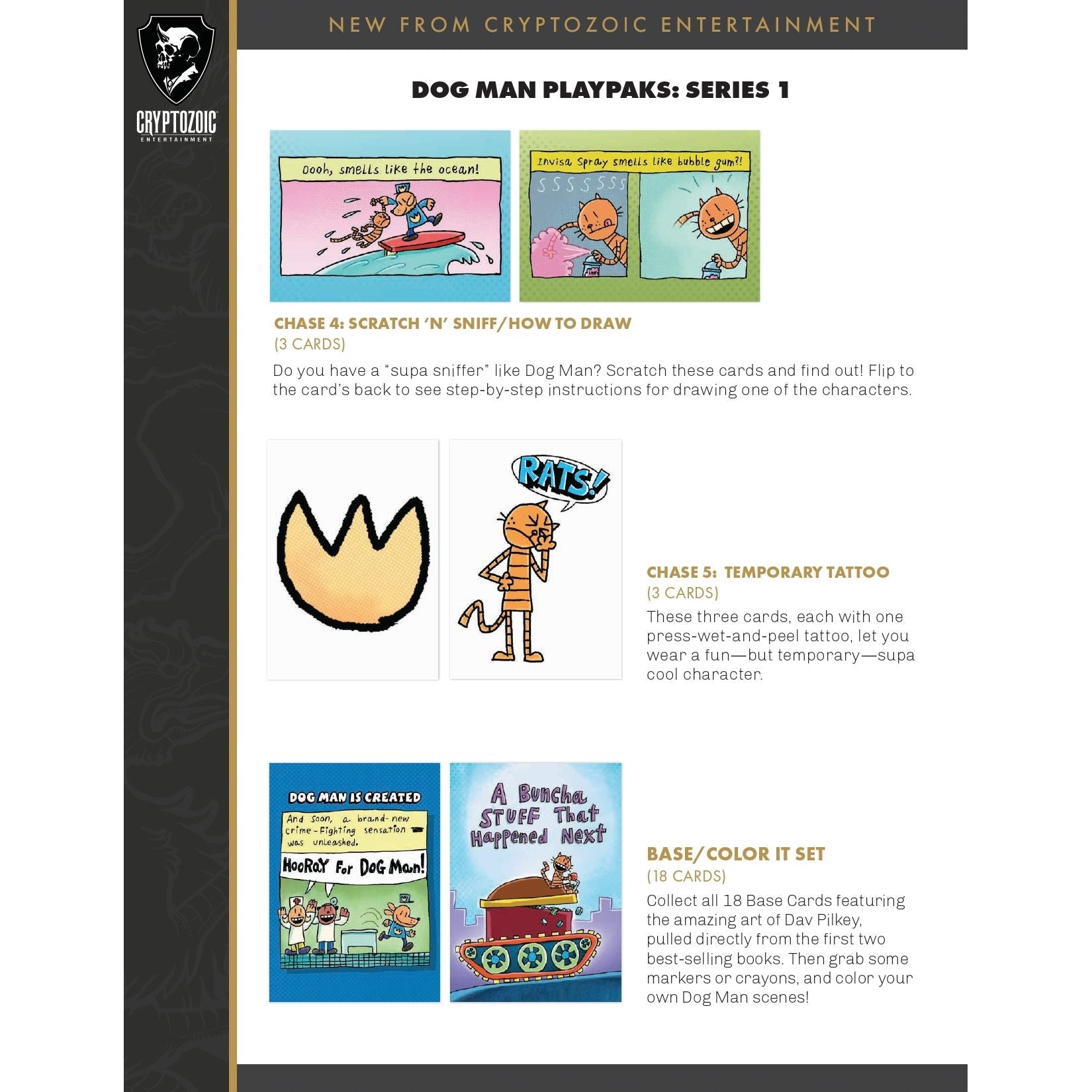 Dog Man Playpaks Blaster Box (Series 1) 810120783567 at King Card Canada