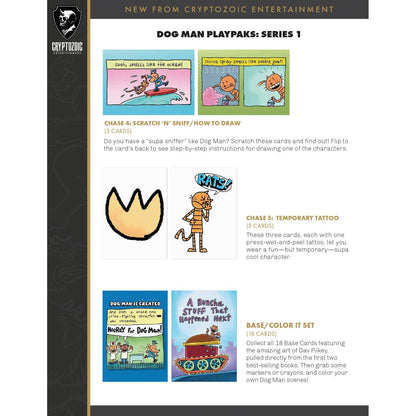 Dog Man Playpaks Blaster Box (Series 1) 810120783567 at King Card Canada