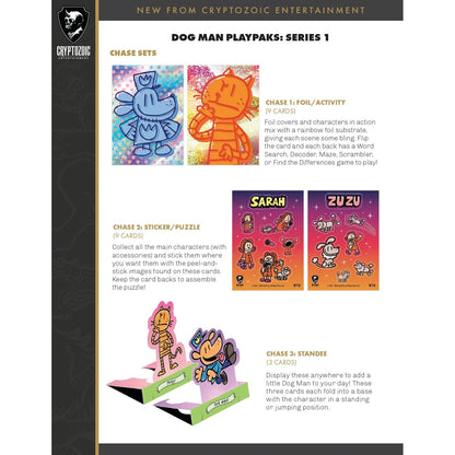 Dog Man Playpaks Blaster Box (Series 1) 810120783567 at King Card Canada
