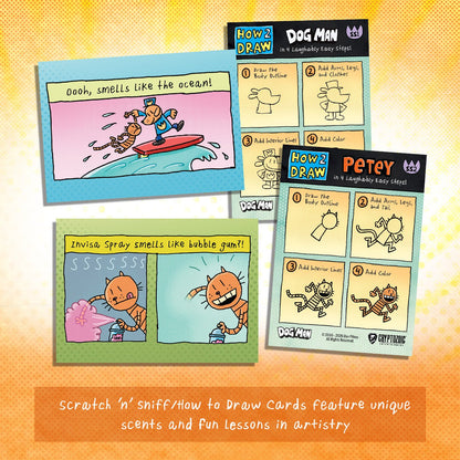 Dog Man Playpaks Blaster Box (Series 1) 810120783567 at King Card Canada