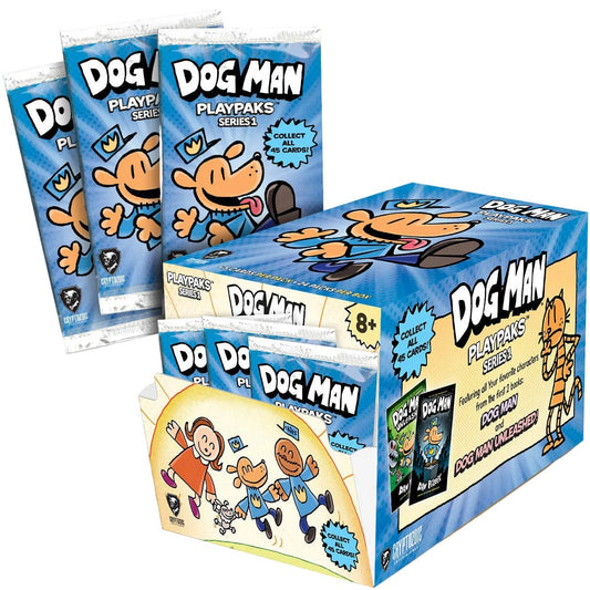 Dog Man Playpaks Gravity Feed Box (Series 1) 810120783567 at King Card Canada