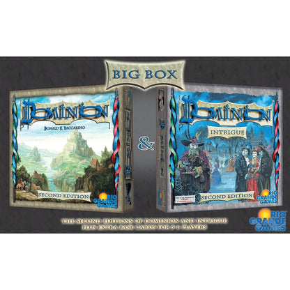 Dominion Big Box - Dominion Base Game & Intrigue Expansion (2nd Edition) 655132005401 - King Card Canada