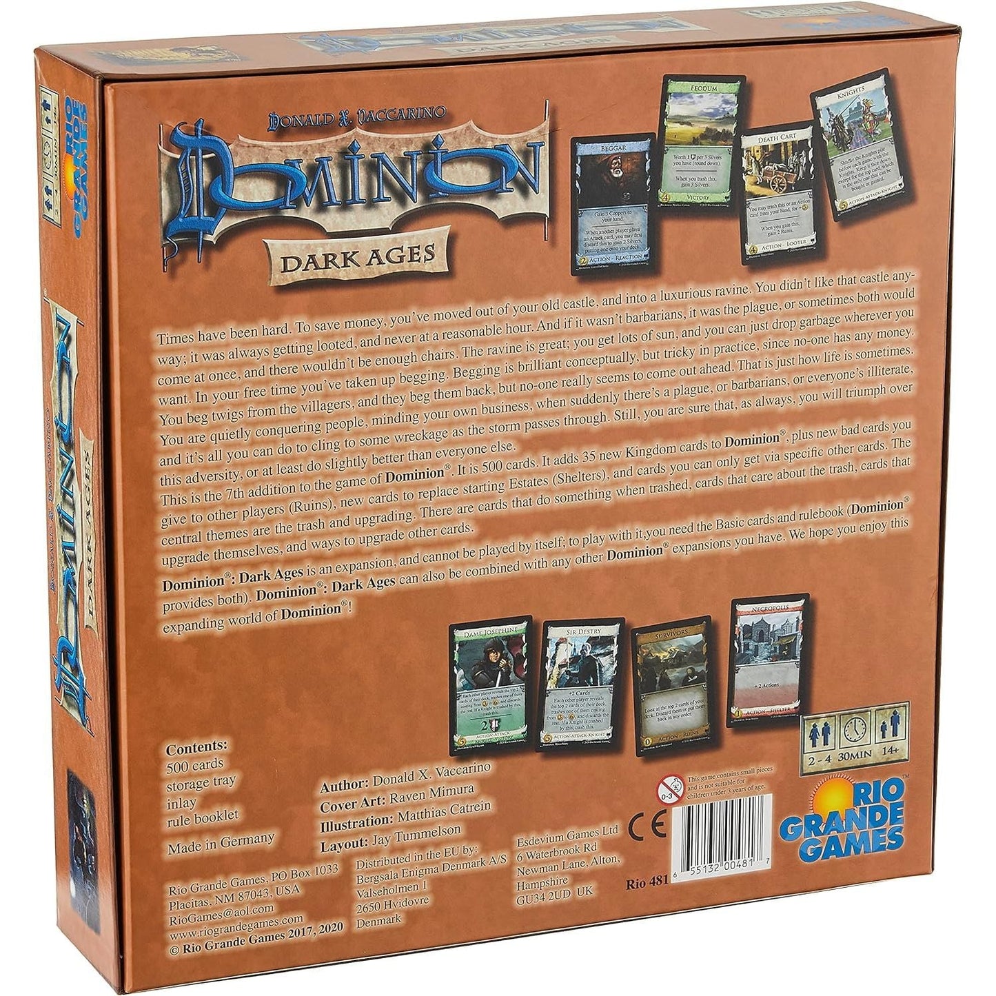 Dominion Dark Ages Expansion 655132004817 - King Card Canada