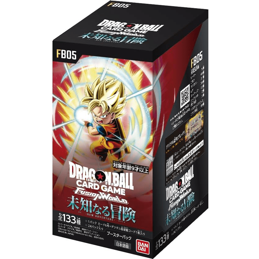 Dragon Ball Super Card Game Fusion World - New Adventure - FB05 (Japanese) 4582769733710 at King Card Canada
