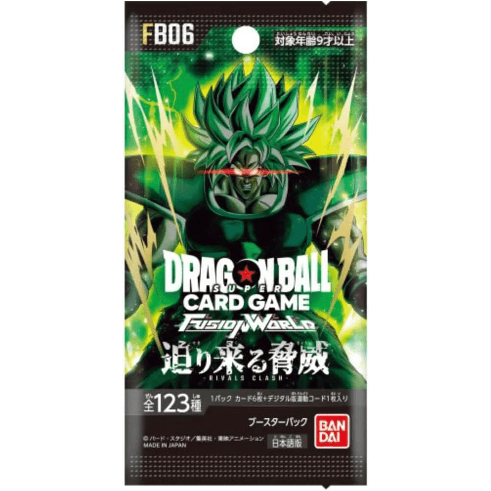 Dragon Ball Super Card Game Fusion World - Rivals Clash - FB06 (Japanese) 4582769824548 at King Card Canada