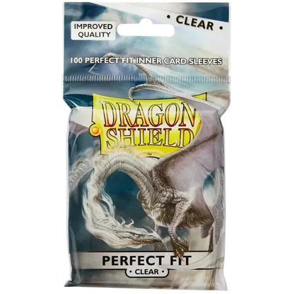 Dragon Shield Perfect Fit Sleeves (Clear) at King Card Canada