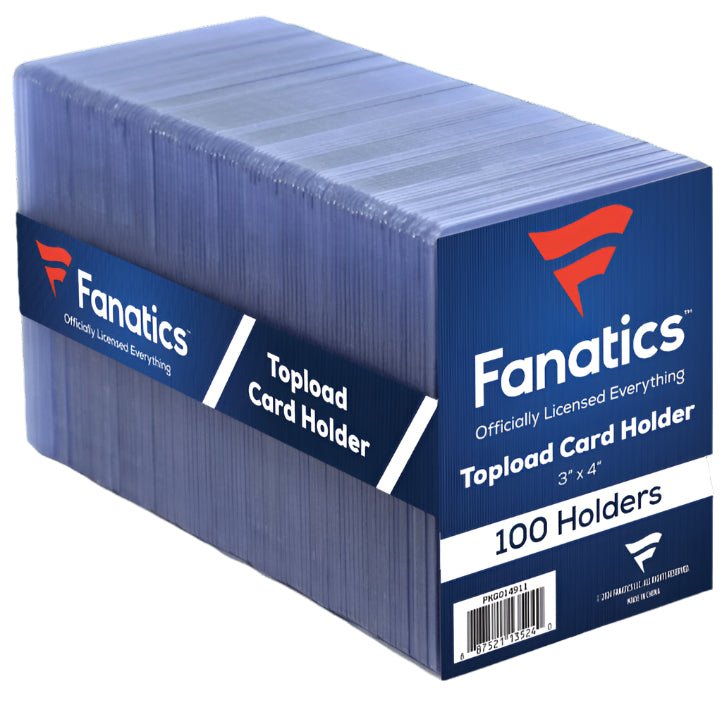 Fanatics Regular Toploaders (100 - Pack) 887521135240 at King Card Canada