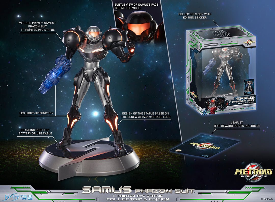 First 4 Figures Metroid Prime Samus Phazon Suit (Collector's Edition) 5060316626849 at King Card Canada