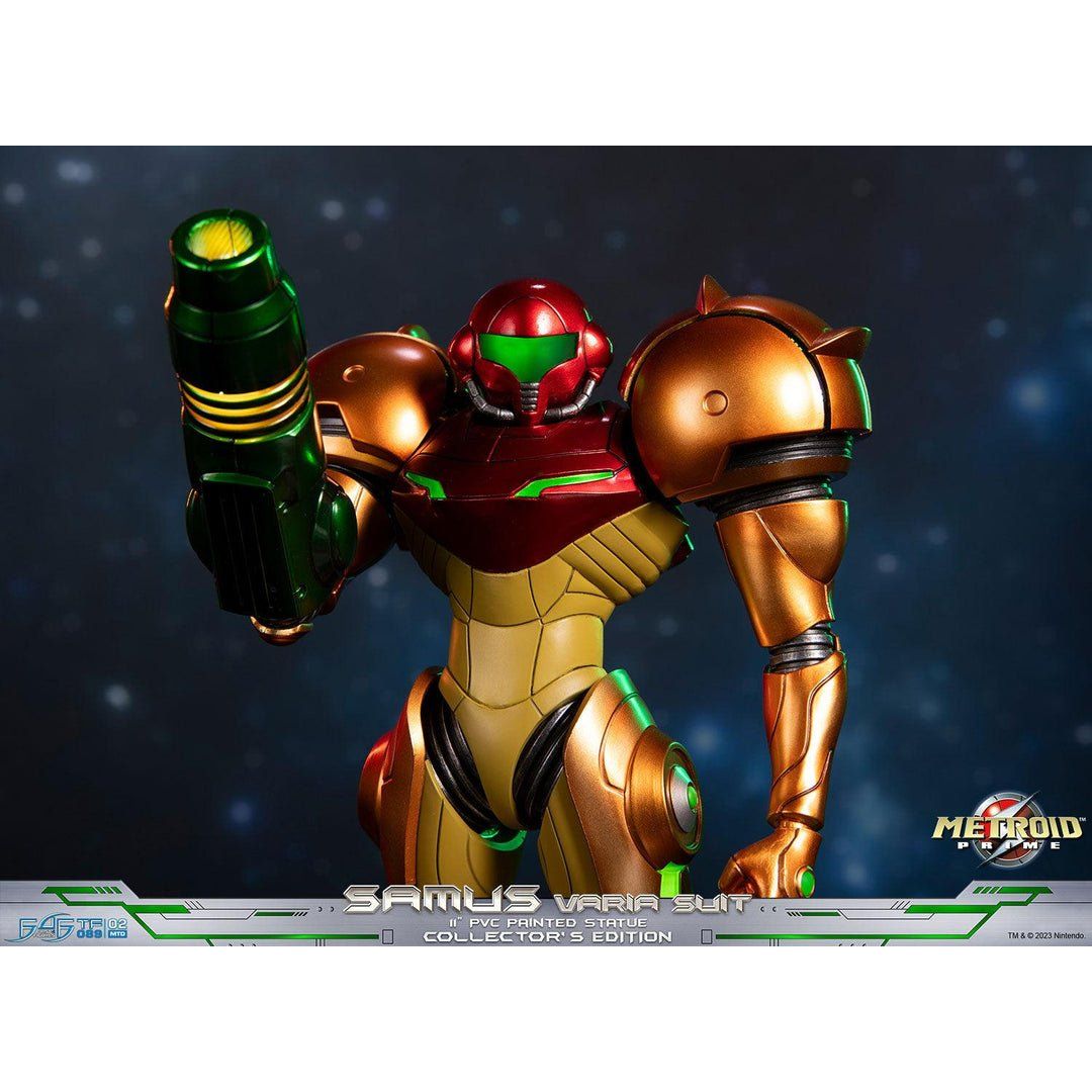 First 4 Figures Metroid Prime Samus Varia Suit (Collector's Edition) 761568012101 at King Card Canada