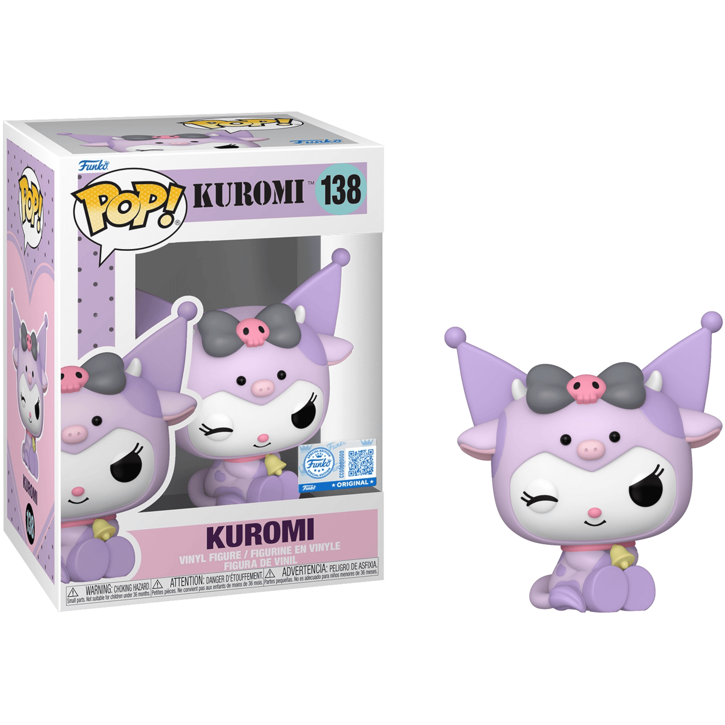Funko POP! 138 (Hello Kitty & Friends) - Kuromi (Special Edition) 889698917360 at King Card Canada