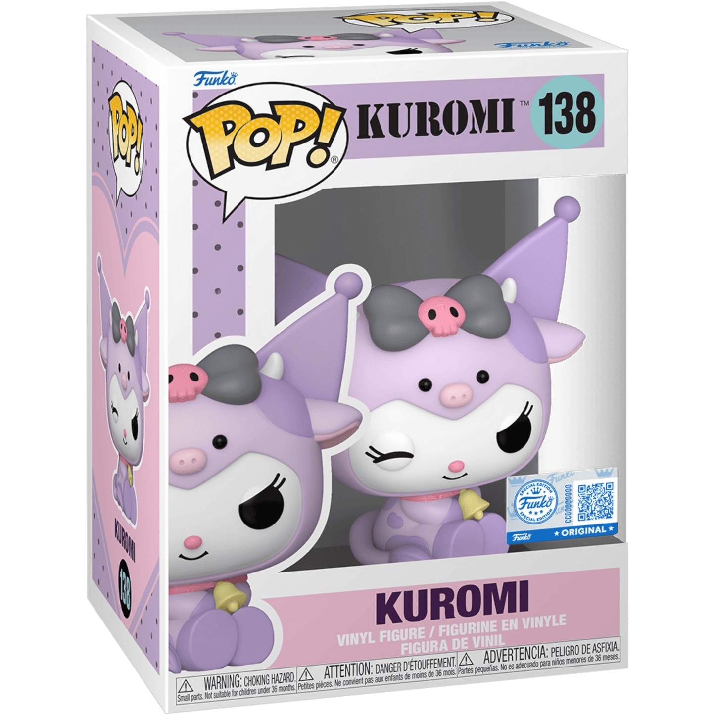 Funko POP! 138 (Hello Kitty & Friends) - Kuromi (Special Edition) 889698917360 at King Card Canada