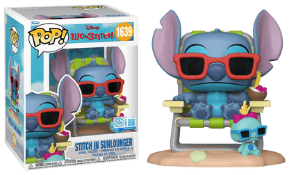 Funko POP! 1639 (Lilo & Stitch) - Stitch in Sunlounger (Special Edition) 889698884693 at King Card Canada