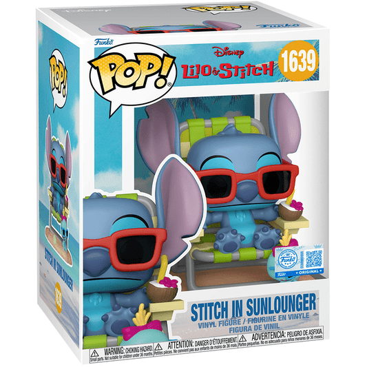 Funko POP! 1639 (Lilo & Stitch) - Stitch in Sunlounger (Special Edition) 889698884693 at King Card Canada