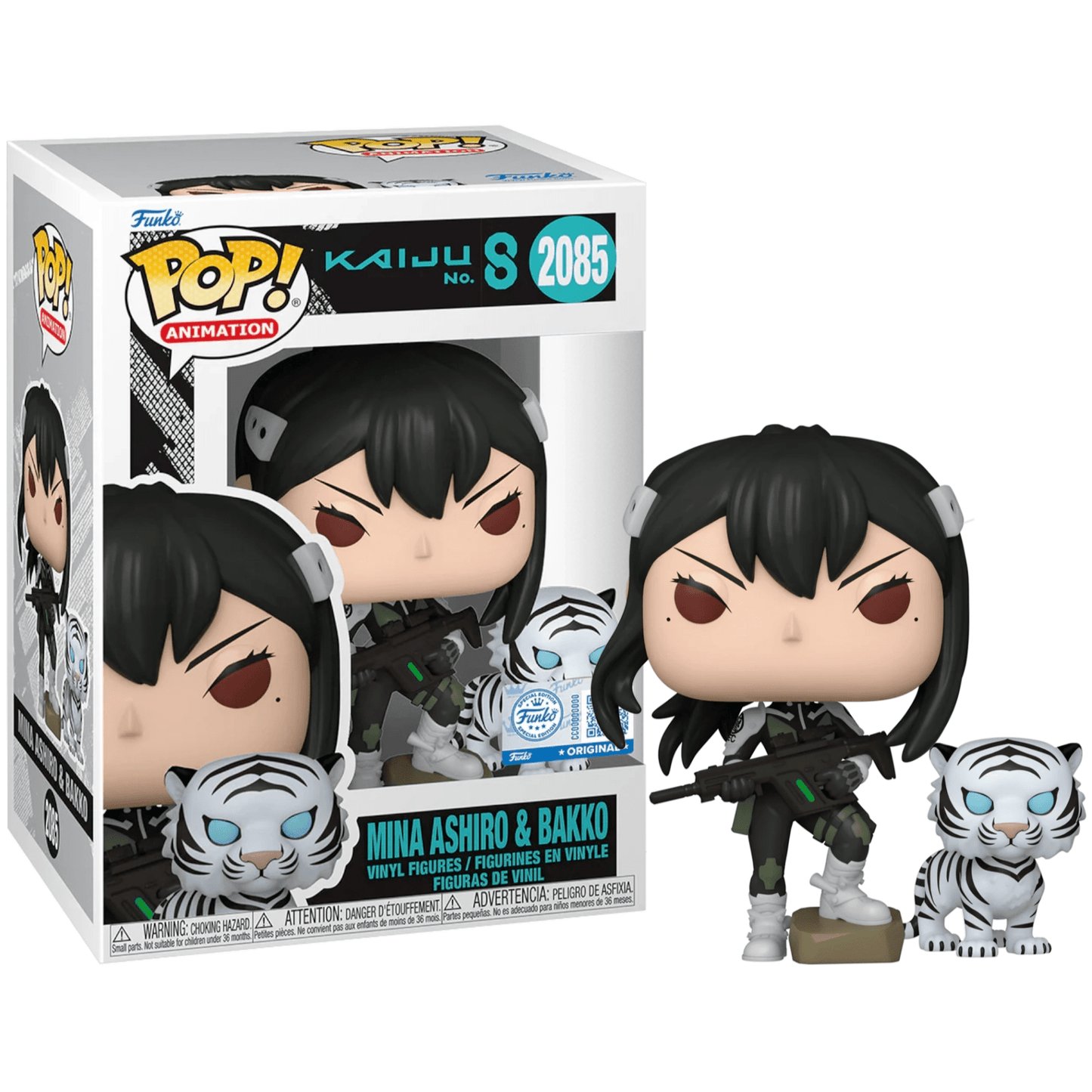 Funko POP! Animation 2085 (Kaiju No. 8) - Mina Ashiro & Bakko (Special Edition) 889698872393 at King Card Canada