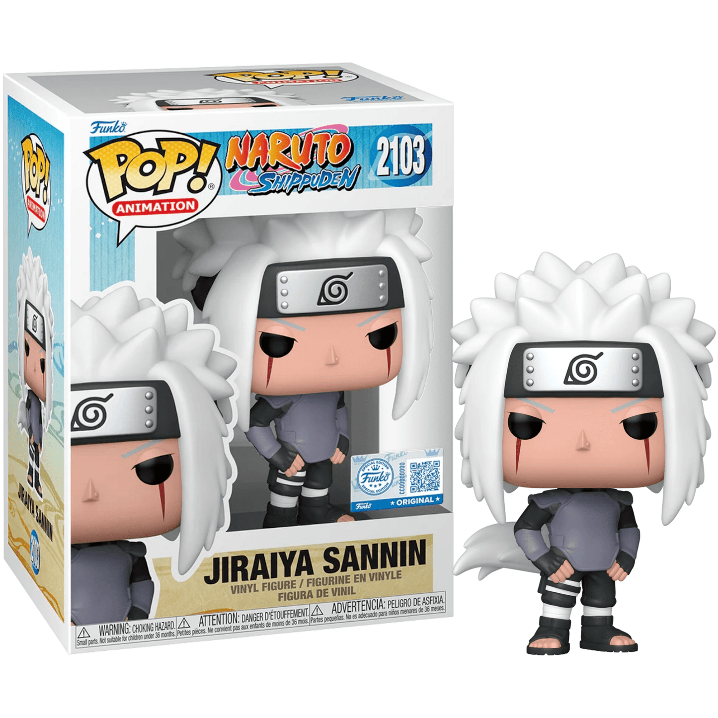 Funko POP! Animation 2103 (Naruto Shippuden) - Jiraiya Sannin (Special Edition) 889698882569 at King Card Canada