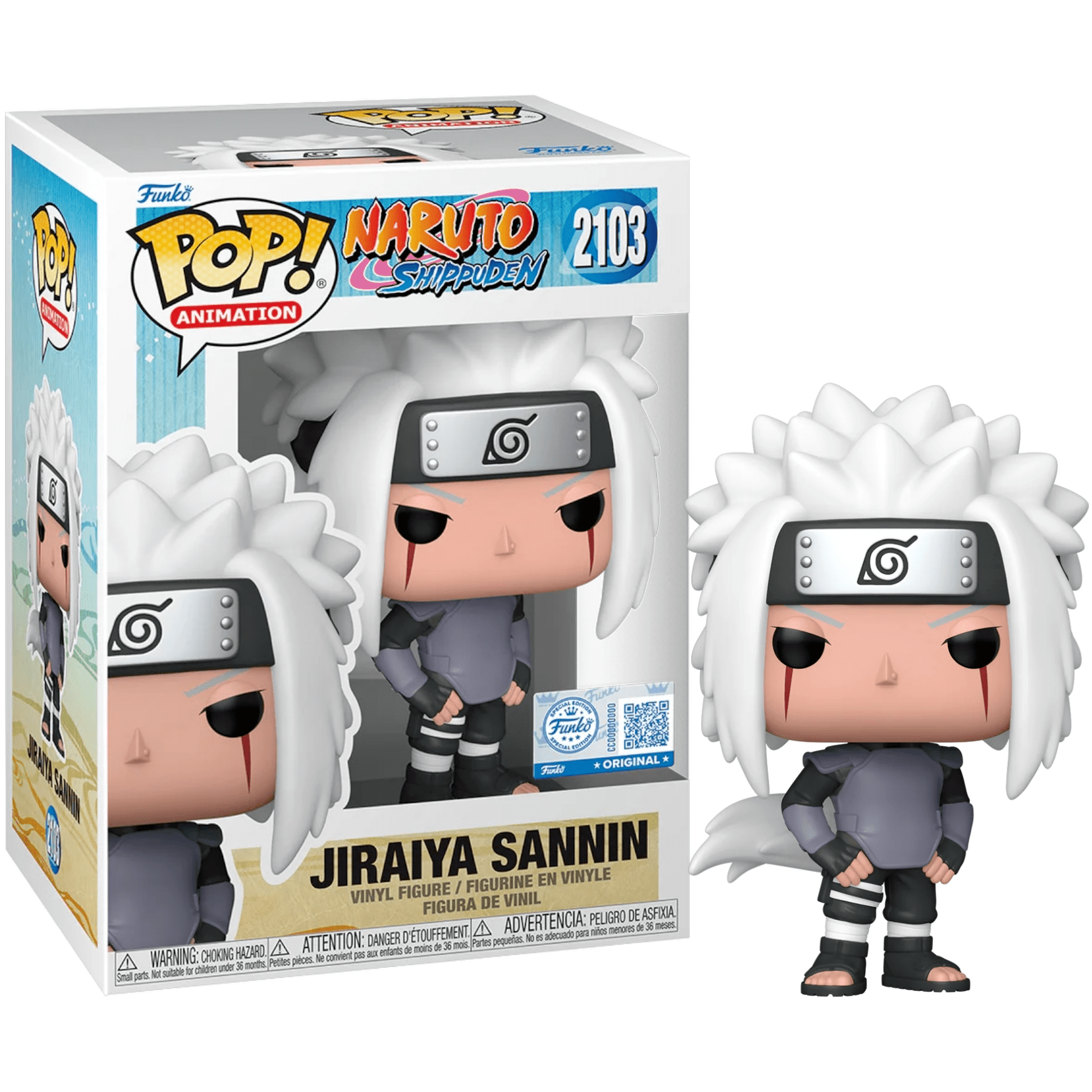 Funko POP! Animation 2103 (Naruto Shippuden) - Jiraiya Sannin (Special Edition) 889698882569 at King Card Canada