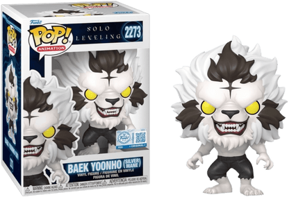 Funko POP! Animation 2273 (Solo Leveling) - Baek Yoonho (Silver Mane) (Special Edition) 889698920025 at King Card Canada