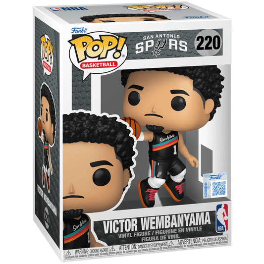 Funko POP! Basketball 220 (San Antonio Spurs) - Victor Wembanyama 8896989181834 at King Card Canada