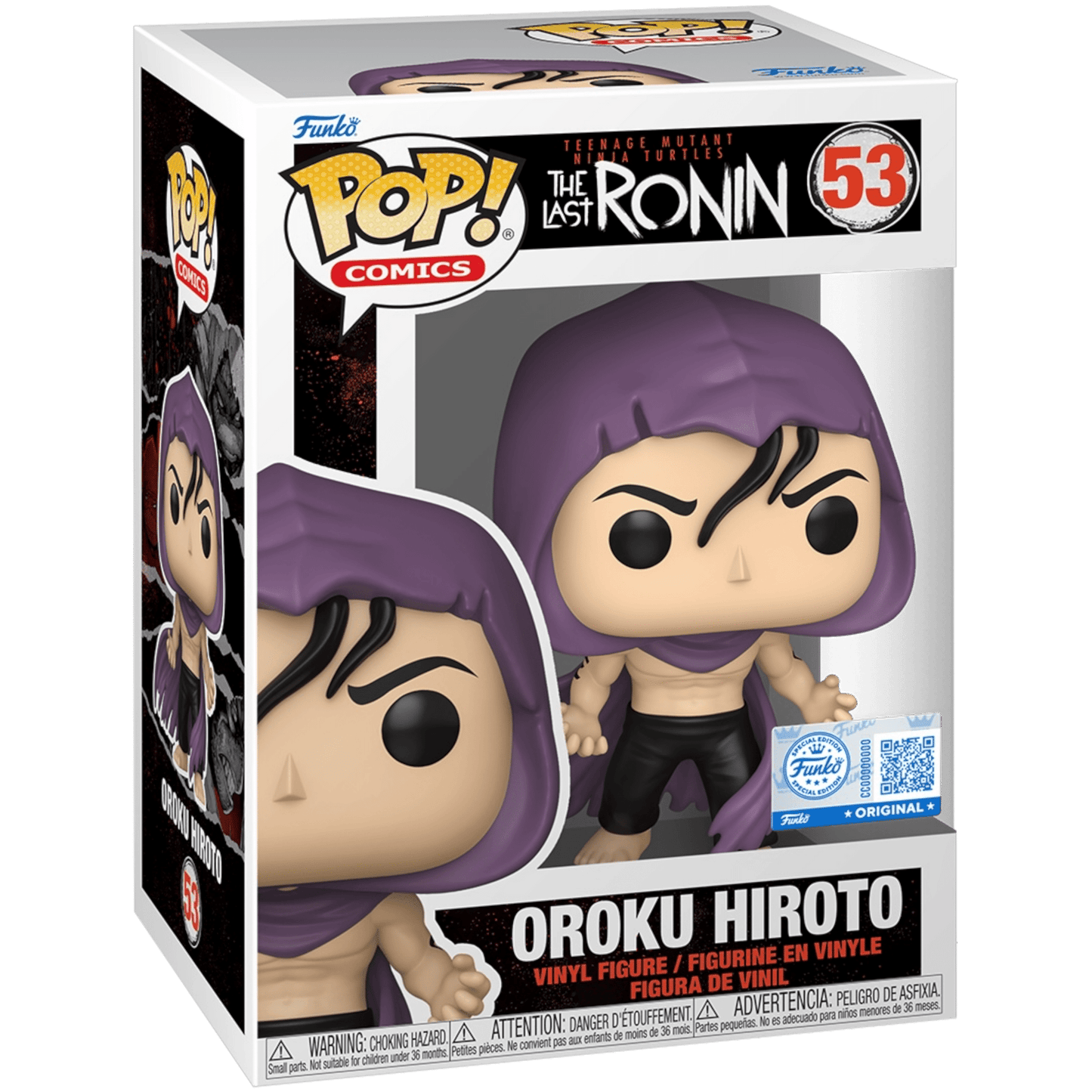 Funko POP! Comics 53 (Teenage Mutant Ninja Turtles: The Last Ronin) - Oroku Hiroto (Special Edition) 889698883054 at King Card Canada