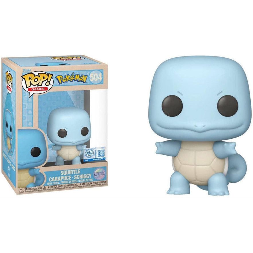 Funko POP! Games 504 (Pokemon) - Squirtle Soft Color (Special Edition) 889698878753 at King Card Canada