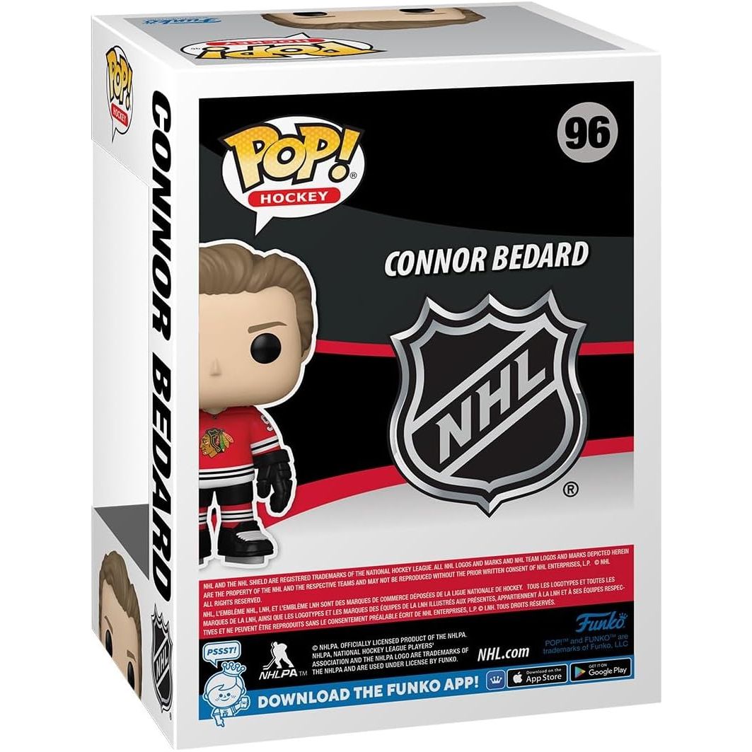 Funko POP! Hockey #96 (Chicago Blackhawks) - Connor Bedard 889698830225 - King Card Canada