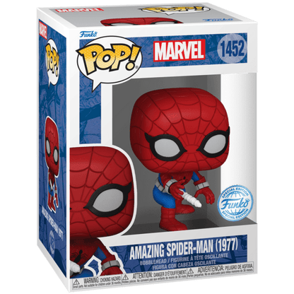 Funko POP! Marvel #1452 (Special Edition Bobblehead) - Amazing Spider - Man (1977) 889698845267 at King Card Canada