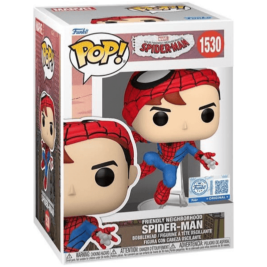Funko POP! Marvel 1530 - Your Friendly Neighborhood Spider - Man (Special Edition Bobblehead) 889698872249 at King Card Canada
