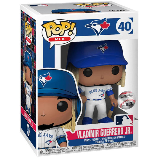 Funko POP! MLB #40 (Toronto Blue Jays) - Vladimir Guerrero Jr. (White Uniform) at King Card Canada